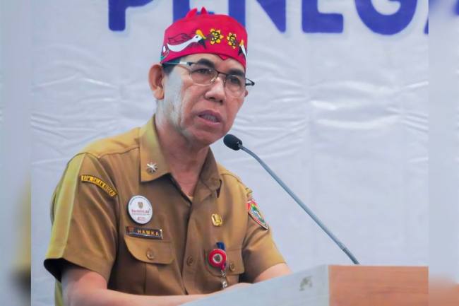 Staf Ahli Gubernur Kalteng Bidang Kemasyarakatan dan Sumber Daya Manusia Hamka. (SI/ANTARA/DOK Diskominfosantik Kalteng)