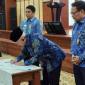 Gubernur Kalsel tanda tangani komitmen fiskal daerah dengan bupati/walikota. Foto : MC Kalsel