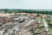 Pemerintah menghentikan aktivitas tambang di Samboja Barat, Kabupaten Kutai Kartanegara, Kaltim, atas dampaknya terhadap jalan yang longsor serta jarak yang dekat dengan fasilitas publik. (SI/ANTARA/Dok Dinas ESDM Kaltim)