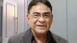 Wakil Ketua Komisi XIII DPR RI Andreas Hugo Pareira di kompleks parlemen, Jakarta, Selasa (16/9/2025). (ANTARA/Bagus A Rizaldi)