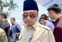 Menteri Sekretaris Negara Prasetyo Hadi, yang juga Juru Bicara Presiden RI, menjawab pertanyaan wartawan saat dia ditemui selepas acara peringatan HUT Ke-80 TNI di Lapangan Silang Monas, Jakarta, Minggu (5/10/2025). (SI/ANTARA/Dokumentasi Pribadi)