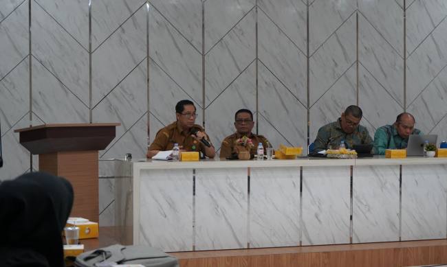 Ekspose pendahuluan penyempurnaan kualitas sistem pelayanan Kesehatan di Balangan, Kalimantan Selatan (Kalsel), Senin (6/10/2025) (SuarIndonesia/Adv)