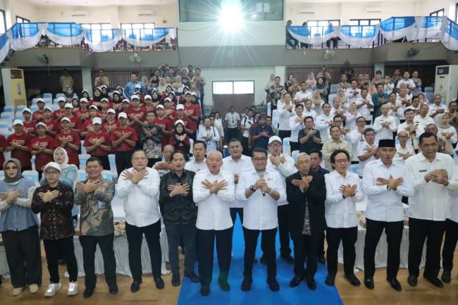 Pengenalan SMA Negeri Banua di Kalsel sebagai SMA Garuda Transformasi digelar di Kabupaten Banjar, Rabu (8/10/2025) (SuarIndonesia/Adv)