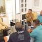 Driver Online Kalsel Bersatu (DOKB) di Kantor Gubernur, Banjarbaru, Selasa (28/10/2025). (SuarIndonesia/Adv)