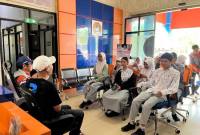 Anggota Ekstrakurikuler Jurnalistik SMA Negeri 1 Paringin melakukan kunjungan ke Kantor Badan Penanggulangan Bencana Daerah (BPBD) Balangan Rabu (29/10/2025). (SuarIndonesia/adv)