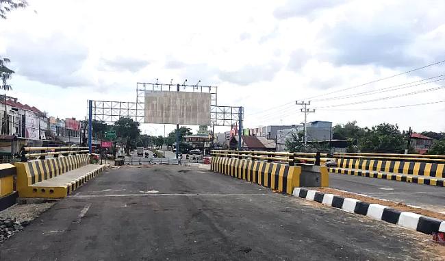 Jembatan Sungai Ulin di Jalan Ahmad Yani Km 31,6 Banjarbaru siap kembali dibuka Sabtu (1/11/2025). (Foto: Istimewa)
