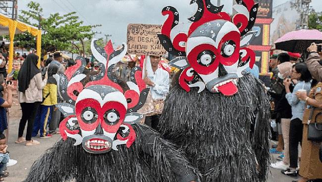 Tradisi Babukung dari Kalimantan Tengah. (Foto: laman Kemenpar/MMC Kalteng)