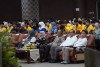 Kunjungan kerja KLH ke Provinsi Kalimantan Selatan (Kalsel) dalam rangka memperkuat komitmen bersama untuk penanggulangan polusi plastik dan pelestarian ekosistem mangrove berlangsung di Auditorium ULM Banjarbaru. Foto : MC Kalsel