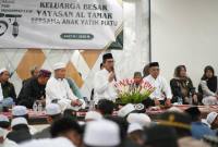 Teks foto :  : Wabup Balangan dalam acara maulid Nabi Muhammad SAW. foto: MC Balangan