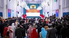 Upacara di Istana Negara, Jakarta, Senin (10/11/2025  (SuarIndonesia/ BPMI Setpres)