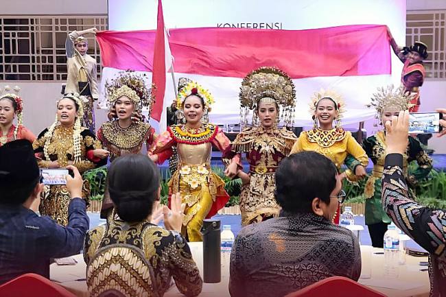 Konferensi Kota Toleran (KTT) 2025 di Singkawang, Kalbar. (Foto: Antara/Narwati)
