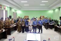 Badan Riset dan Inovasi Daerah (BRIDA) Kalsel menggelar bimbingan teknis terkait transparansi pengelolaan keuangan daerah se-Kasel di Banjarbaru, Kalimantan Selatan, Senin (10/11/2025). (Foto: MC Kalsel)