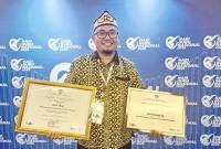 Ridwan Sidiq, Kepala Sekolah SDN 1 Mungku Baru Palangka Raya. (Foto: Antara/Adi Wibowo)