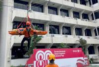 Tim BPBD Kalsel mejalani pelatihan bersama PLN. Foto : MC Kalsel