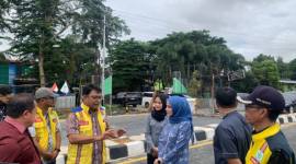 Komisi III DPRD Provinsi Kalimantan Selatan (Kalsel) yang meninjau lokasi. Jembatan Sungai Ulin di Kota Banjarbaru, Jumat  31/10/2025) )SuarIndonesia/Ist)