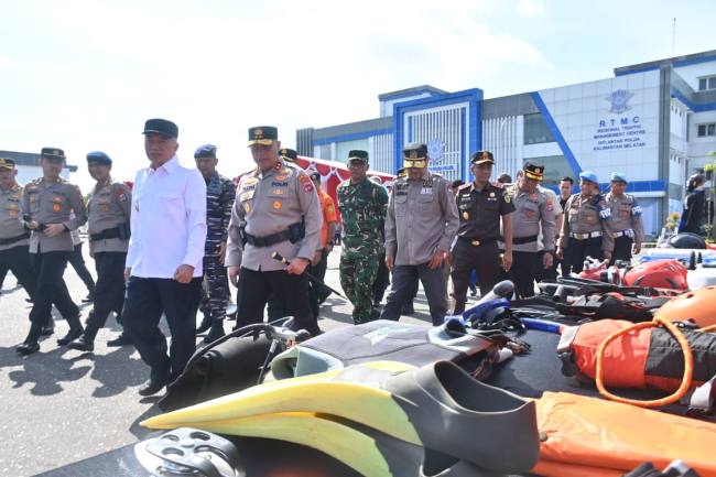 Kesiapsiagaan dalam rangka tanggap darurat bencana. di Lapangan Satpas Km. 21, Banjarbaru, Rabu (5/11/2025), (SuarIndonesia/Ist)