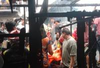 Kebakaerab di Jalan Aes Nasution Gang. Silahturahmi RT 04 Banjarmasin Tengah,  telah tiga korban jiwa, Jum'at (7/11/2025) subuh. (SuarIndonesia/DO), 