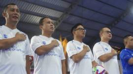 BRI Region 14, gelar Kick Off BRILian SportArtCular & Exhibition Match dalam Rangka Hari Ulang Tahun (HUT) ke-130 di Upik Indoor Futsal, Banjarmasin, dibuka secara resmi oleh Novian Supriatno, Regional CEO BRI Region 14 Banjarmasin Jumat (7/11/2025). (SuarIndonesia/Ist)

