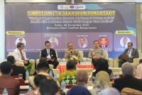 Simposium berlangsung di salah satu hotel di Banjarmasin, Sabtu (8/11/2025) terkait bagaimana memediasi permasalahan-permasalahan di bidang etik agar mengedepankan upaya-upaya yang sifatnya Restorative justice atau mediasi dan konsultasi.. (SuarIndonesia/Ist)