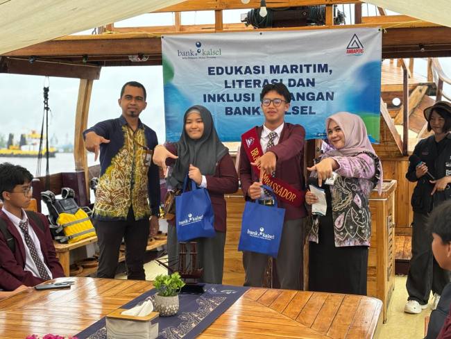 WASPADAI Pinjol dan Judol di Kalangan Pelajar, Bank Kalsel Dorong Anak Cerdas Finansial
