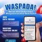 WASPADA- Bank Kalsel mengingatkan masyarakat untuk waspada terhadap modus penipuan.(Foto/HumasBank Kalsel)