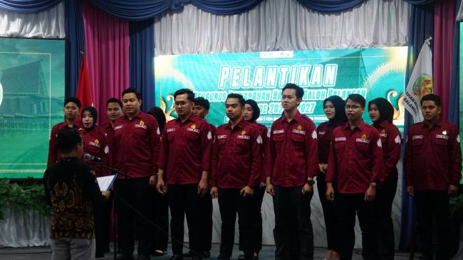 Pelantikan di Aula Benteng Tundakan, Kantor Bupati Balangan, Paringin Selatan, Sabtu (22/11/2025) SuarIndonesia/Adv)