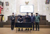 Penetapan APBD Provinsi Kalsel) Tahun Anggaran 2026 menjadi Peraturan Daerah dalam Rapat Paripurna ke-28 DPRD Kalsel, Selasa (25/11/2025) (SuarIndonesia/Ist)