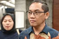 Dirjen Pengawasan Ruang Digital Komdigi, Alexander Sabar mengungkapkan Cloudflare lindungi ribuan situs judi online (Judol). (Foto: Adi Fida R/detikinet)