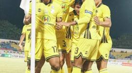 Barito Putera tampil menggila menghajar Persiba Balikpapan tiga gol tanpa balas di Stadion Demang Lehman, Martapura, Minggu (2/11/2025). (Foto: ig@psbaritoputeraofficial)