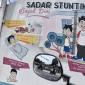 Mural sadar stunting. (Foto: Dok Antara Foto)