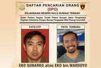 Kejari HST saat menerbitkan status DPO terhadap Eko Sunarko (ES) tersangka korupsi pengadaan bibit pisang cavendish di Barabai, Hulu Sungai Tengah, Kalimantan Selatan, beberapa waktu lalu. (Foto: Kejari HST)