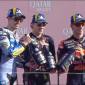 Podium Juara MotoGP Portugal 2025. (Screenshot: youtube @SPOTVNOW)