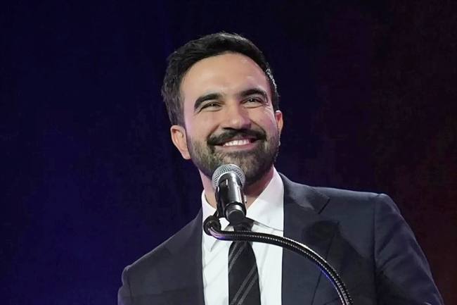 Zohran Mamdani, Wali kota terpilih kota New York dari Partai Demokrat. (ANTARA/Anadolu/py)