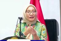 Menteri PAN-RB Rini Widyantini dalam acara Diskusi Grup Terarah bertajuk 