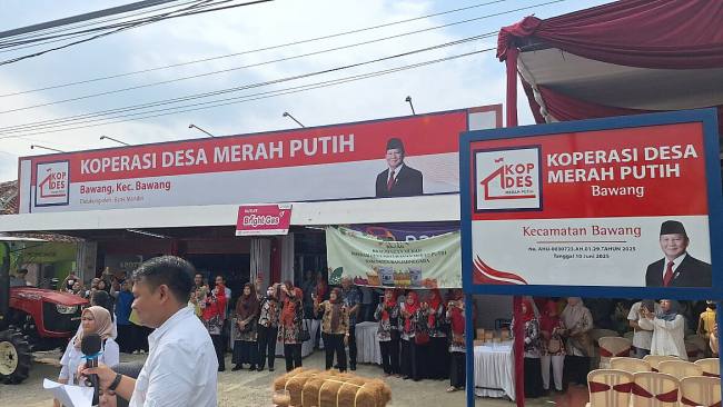Koperasi Desa Merah Putih. (Foto: VOICEINDONESIA.CO)