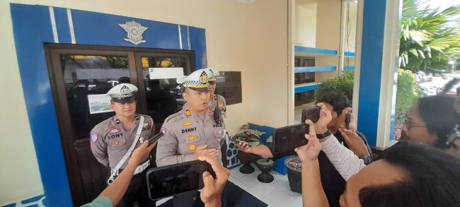 Kasat Lantas Polresta Banjarmasin, AKP Denny Maulana (SuarIndonesia/YI)