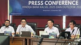 KETERANGAN PERS- - Hari ini Bank Kalsel menggelar press conference yang memaparkan bahwa mereka sedang menyiapkan posko 4 titik dalam rangka persiapan Haul Guru Sekumpul.