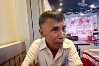 Yulius Heri, Tokoh adat Bengkayang. (ANTARA/Narwati)