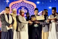 Qori asal Kalimantan Timur, Imranul Karim menyabet gelar juara 1 ajang bergengsi bertajuk 