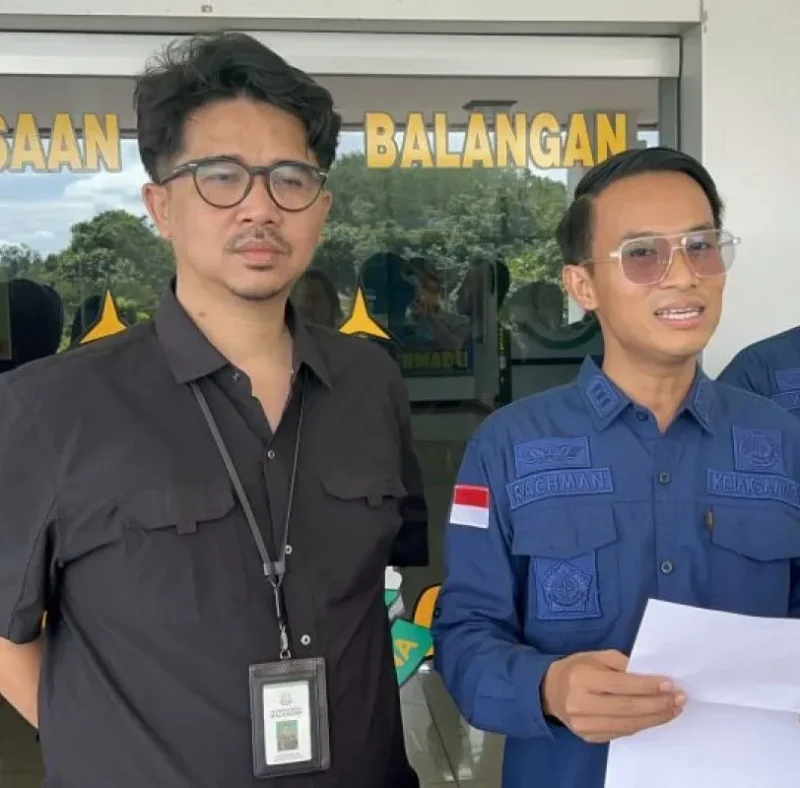 Kasi Intel M Fadillah dan Kasi Pidsus Nur Rachmansyah 