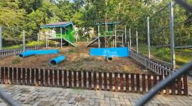 Pembenahan untuk Taman Hijau Balangan di Jalan A Yani, Kecamatan Paringin Selatan, Kabupaten Balangan. (SuarIndonesia/Adv)