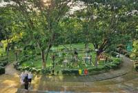 Arena bermain di Taman Hijau Balangan, Jalan A Yani, Kecamatan Paringin Selatan, Kabupaten Balangan menjadi tempat paling diminati dari wisata keluarga. (SuarIndonesia/Adv)