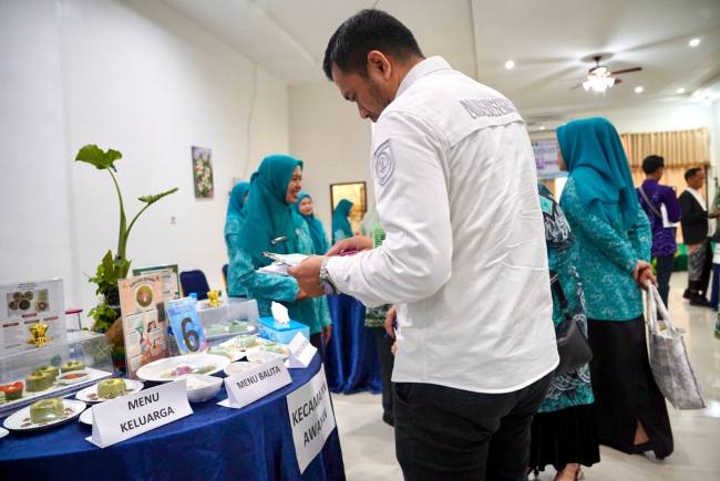 Lomba Masak Serba Ikan (LMSI) Tingkat Kabupaten Balangan dengan tema 