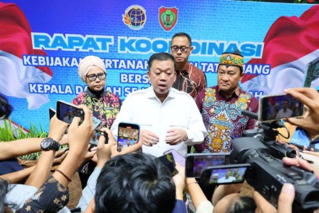 Menteri Agraria dan Tata Ruang/Kepala Badan Pertanahan Nasional (ATR/BPN), Nusron Wahid. (Foto: Dok Kementerian ATR/BPN)
