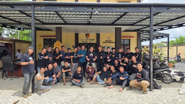 Penangkapan tersebut, Polres HSS melibatkan personel gabungan dari Satreskrim, Satintelkam, Humas, Propam Polres HSS, serta didukung personel Resmob Dit Reskrimum Polda Kalsel (SuarIndonesia/Ist)