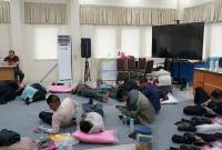 Para WNA China yang ditahan sementara pihak Imigrasi Ketapang. (Foto: Dok Imigrasi Ketapang)