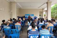 Semua disampaikan di hadapan tokoh masyarakat dan generasi muda dari daerah Kecamtan Mandastana Kabupaten Barito Kuala, Kalsel Selasa (23/12/2025). (SuarIndonesia/Ist)