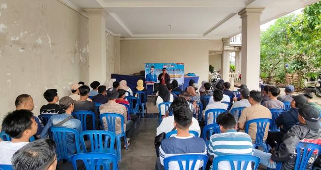 Semua disampaikan di hadapan tokoh masyarakat dan generasi muda dari daerah Kecamtan Mandastana Kabupaten Barito Kuala, Kalsel Selasa (23/12/2025). (SuarIndonesia/Ist)