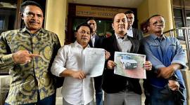 Direksi PT SRM dan kuasa hukum. (Foto: Ocsya Ade CP/detikKalimantan)