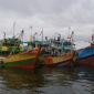 Foto ilustrasi - sejumlah kapal nelayan di perairan Kalimantan Selatan. (Foto: Istimewa)